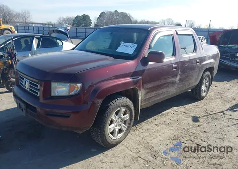 2007 Honda Ridgeline Rtl из США, поврежденный, VIN 2HJYK16557H535400